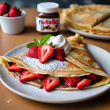 Crepa de Nutella con Fruta