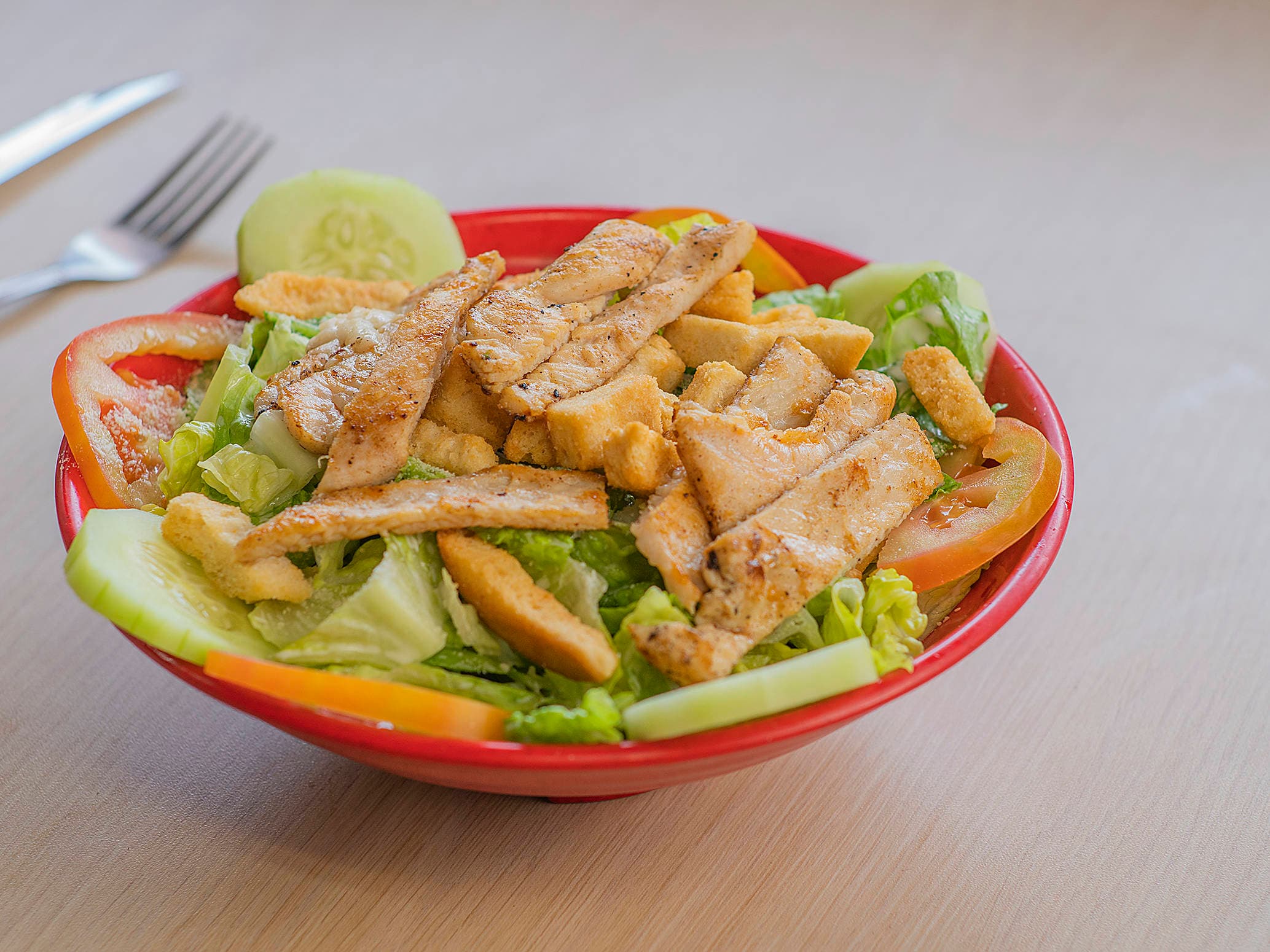 Ensalada Con Pollo