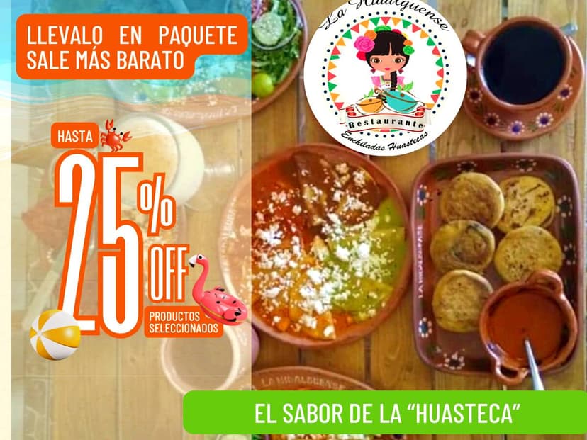 La Hidalguense Enchiladas Huastecas