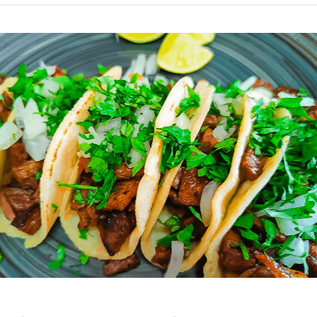5 Tacos de Bistec