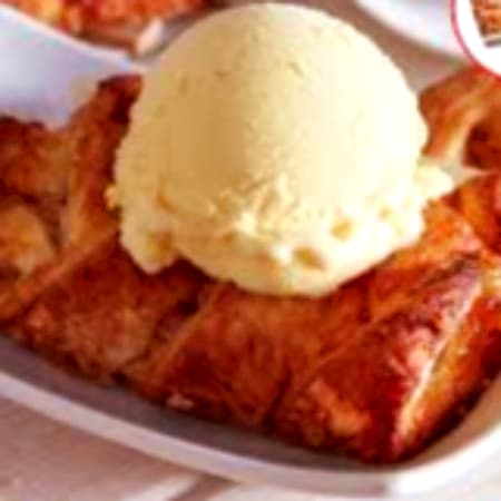 STRUDEL DE MANZANA CON HELADO