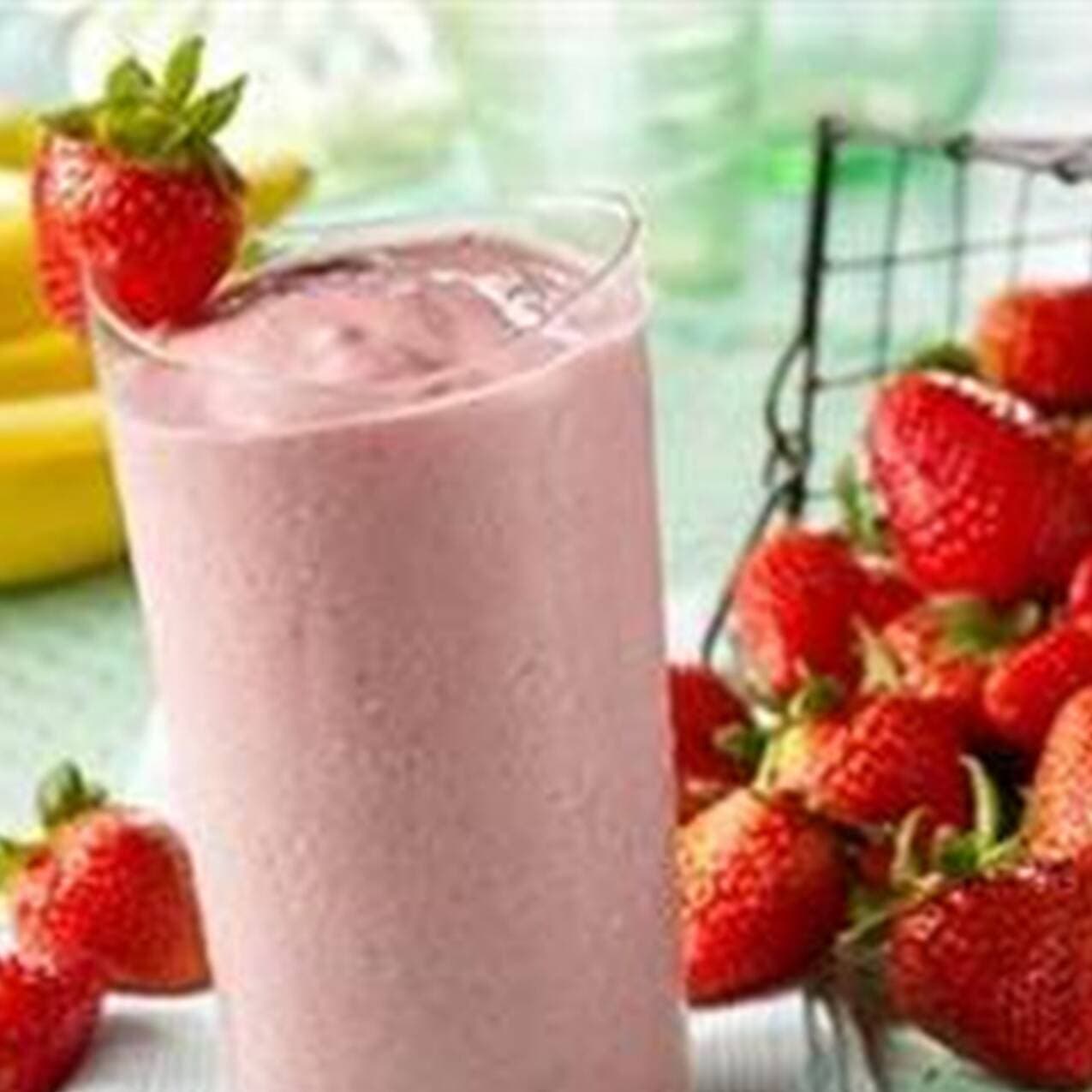 1 Litro - Licuado Combinado Fresa-Avena