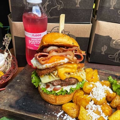 Combo Llanero Solitario  (1 Hb + Criolla + Bebida)
