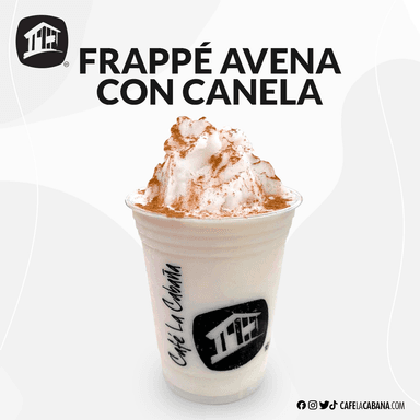 Frappé Avena con Canela