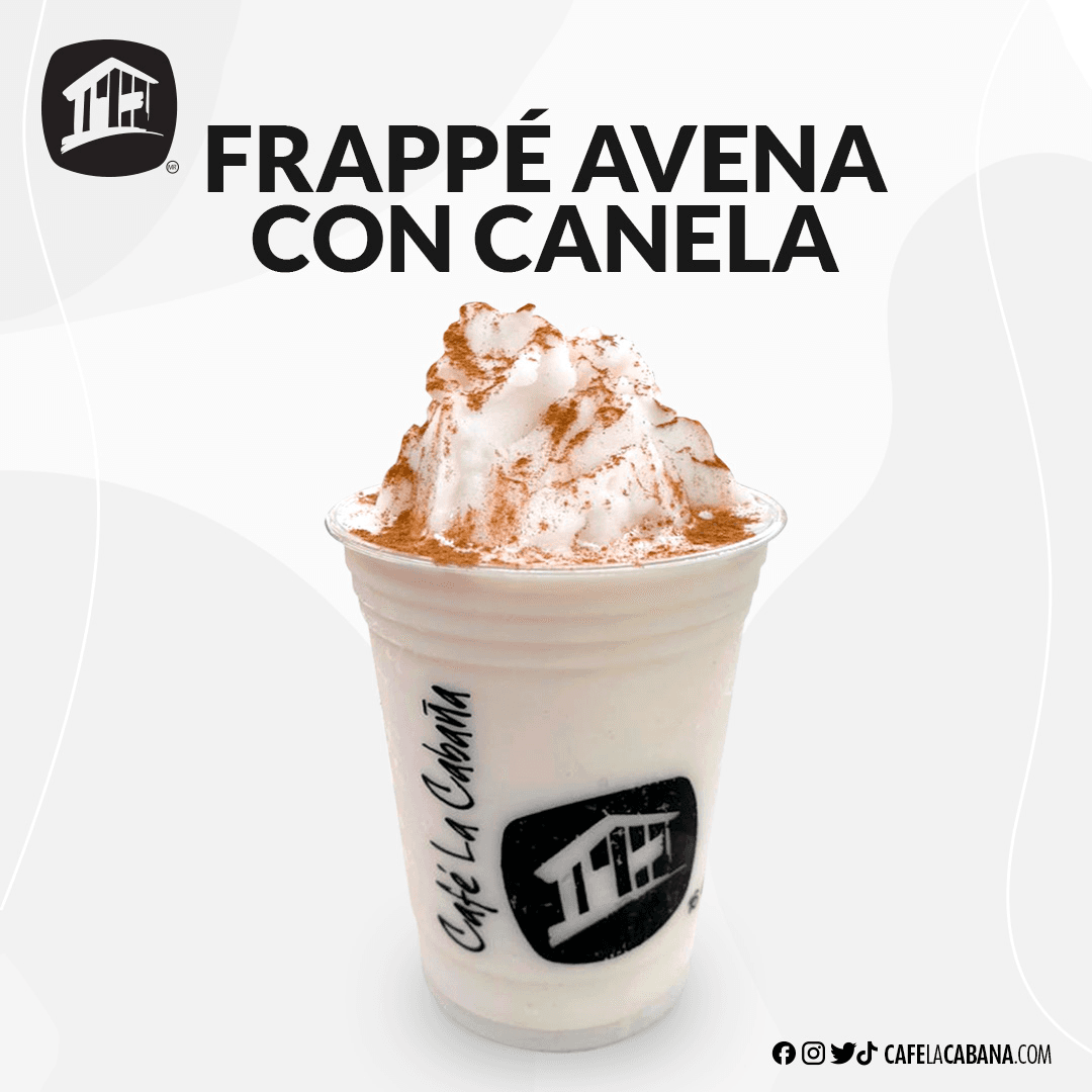 Frappé Avena con Canela