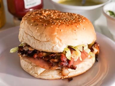 Hamburguesa Tocino