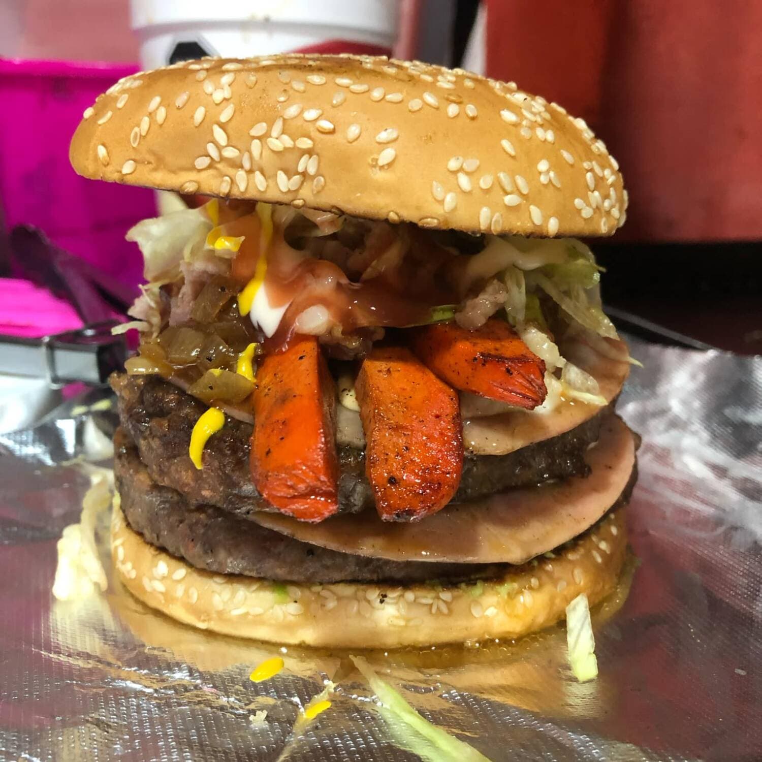 Hamburguesa Salchipiña