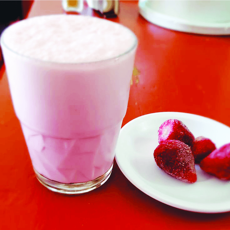 Licuado de Fresa