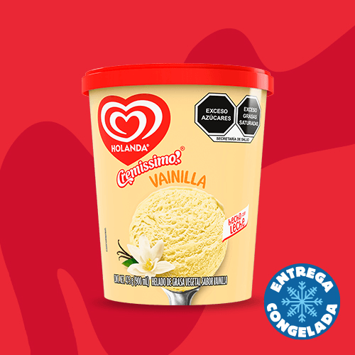 Helado de Vainilla 900ml