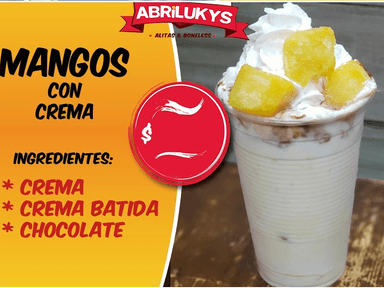 Mangos con Crema