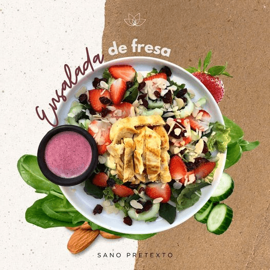 Ensalada de Fresas
