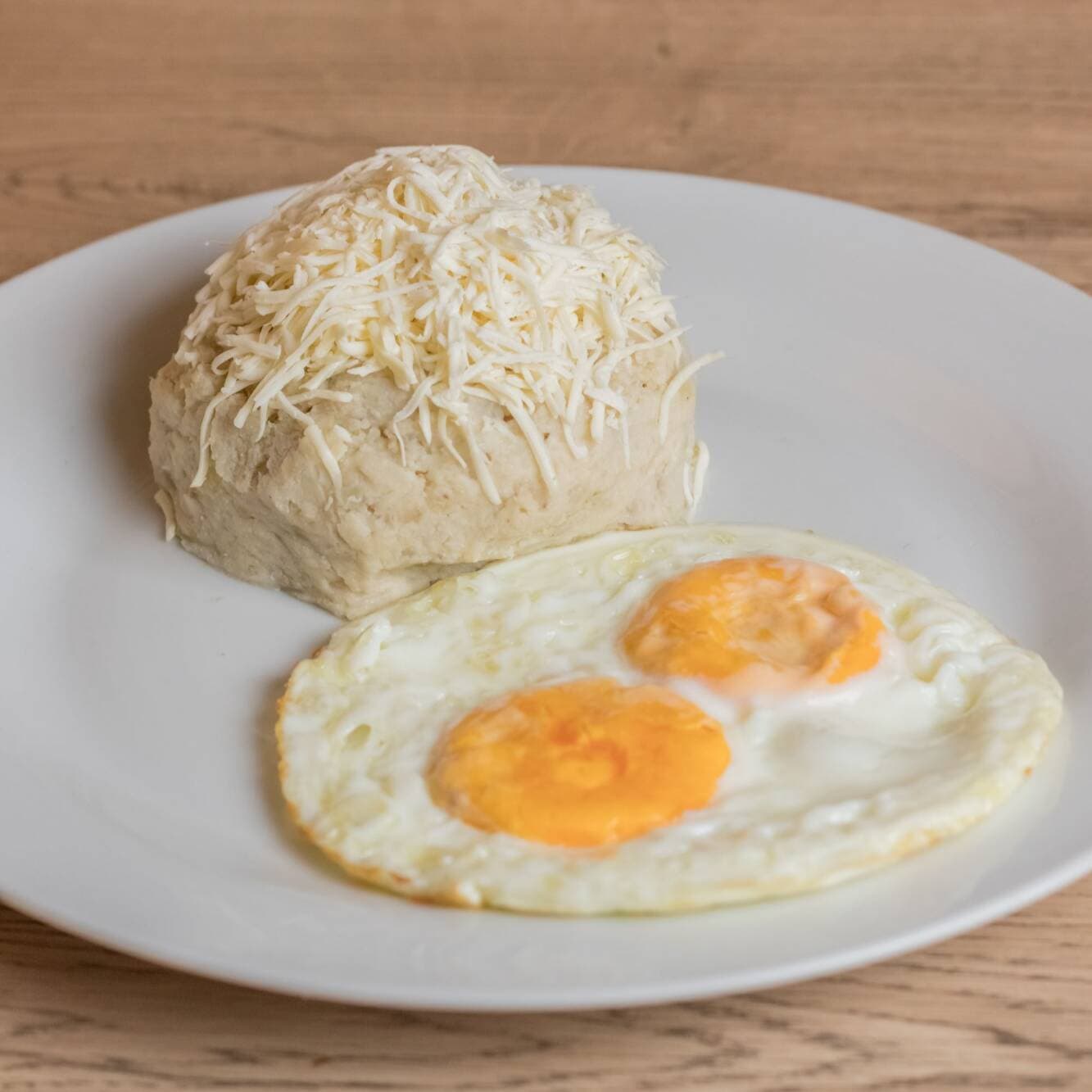 Cayeye con Huevo Frito