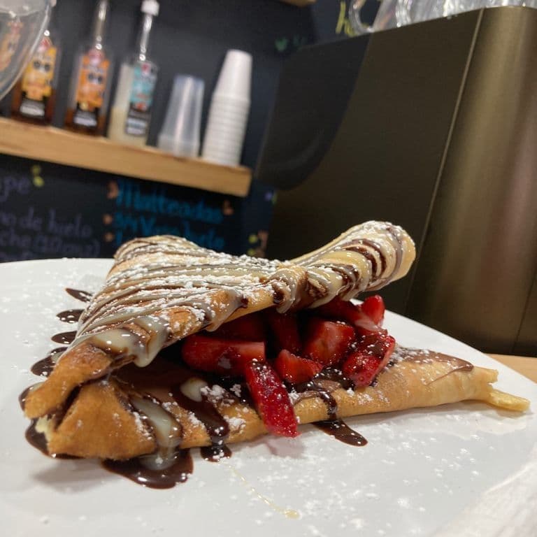 Combo Crepas NUTELLA Fresa