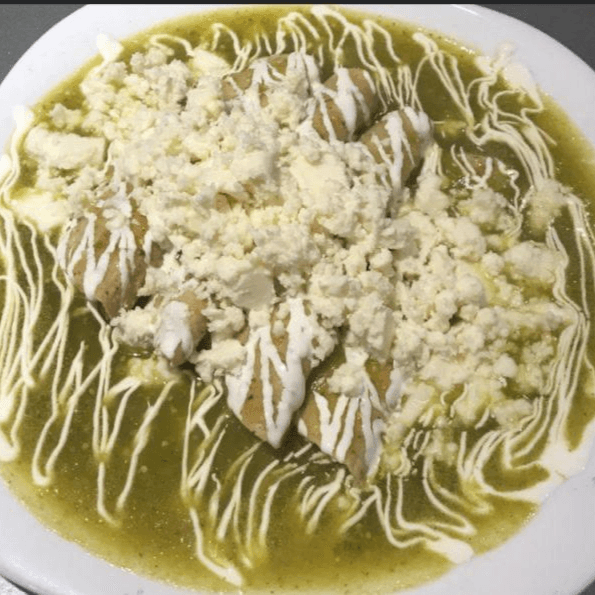 Enchiladas Verdes o Rojas
