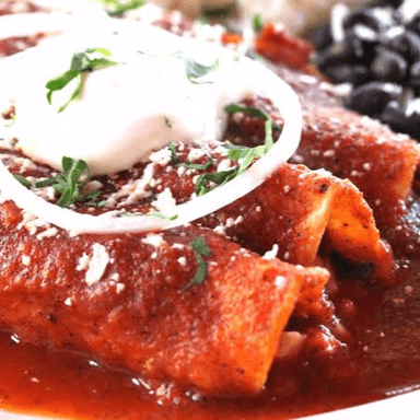 Enchiladas Rojas 4 pz