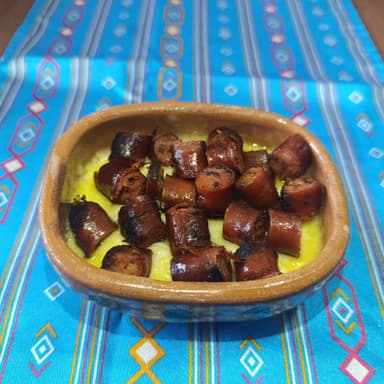 Queso Fundido con Chistorra Orden