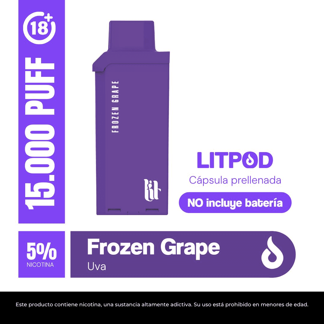 Litpod Capsula: FROZEN GRAPE 5%