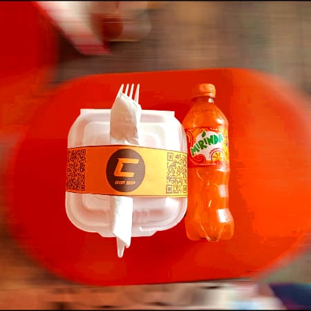 Chilaqiules + Mirinda 355ml