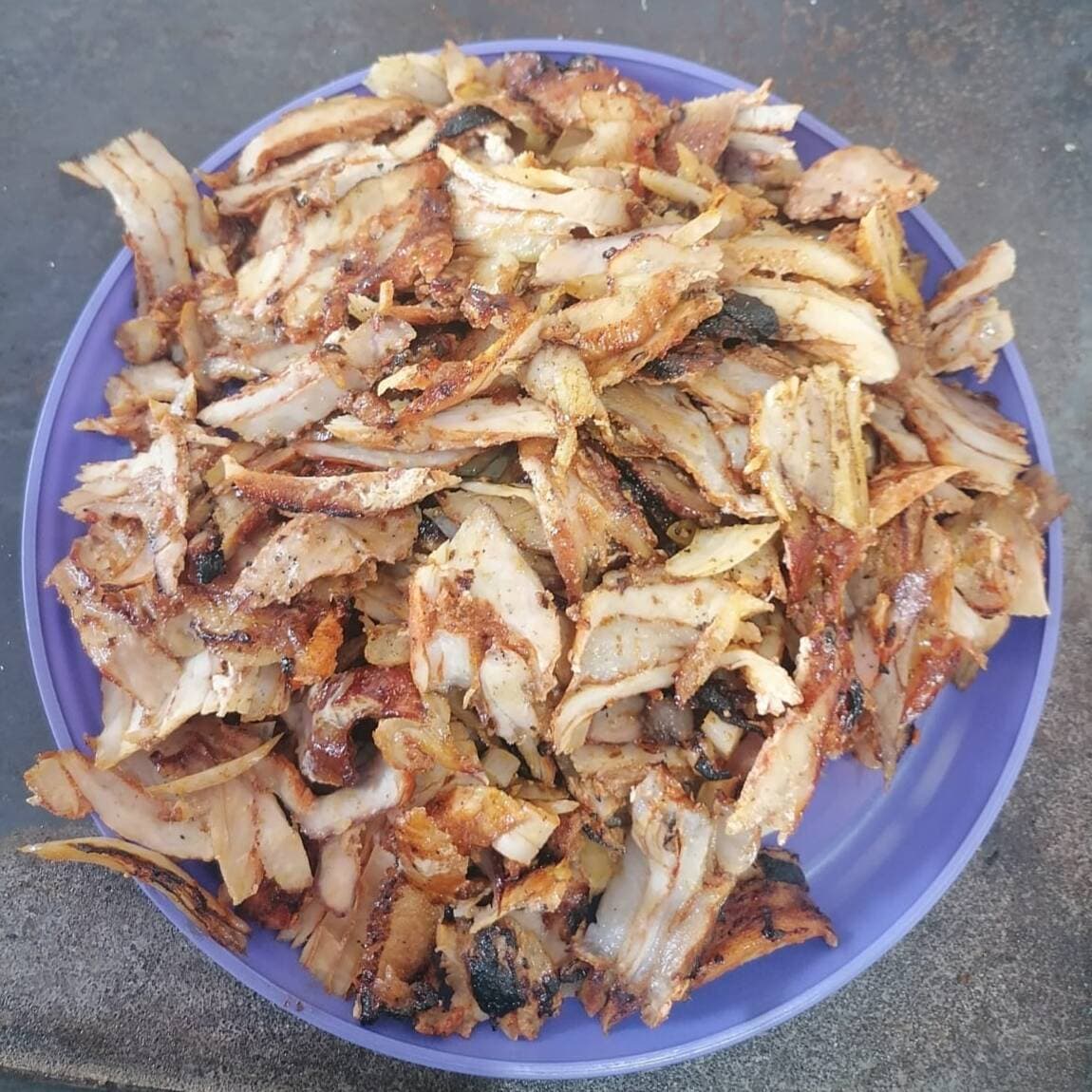 1/2 de carne de pastor