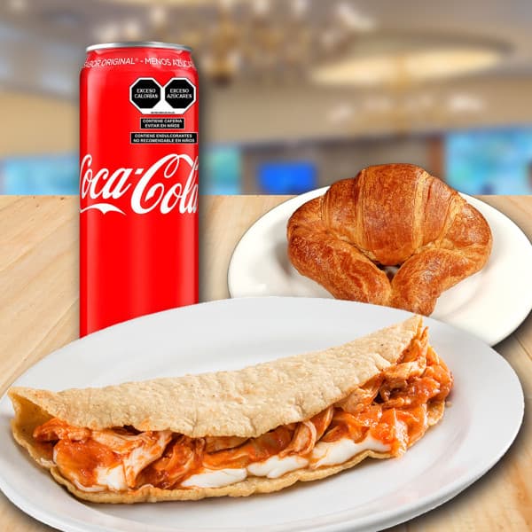 Combo Quesadillas Coca-Cola 🌮🥤