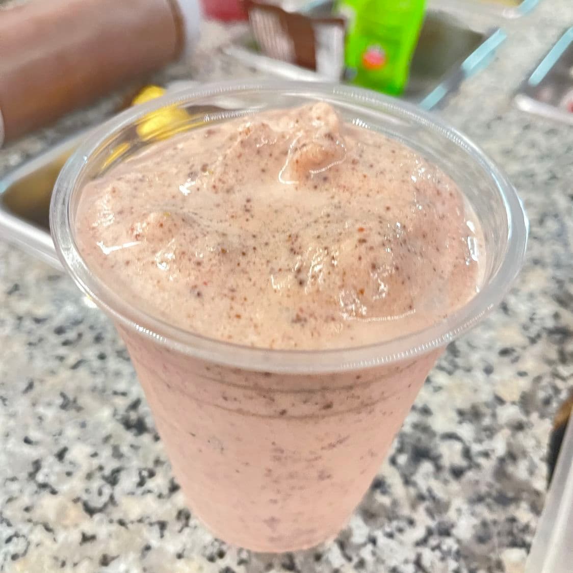 Malteada de Gansito con Fresa