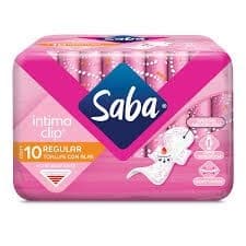 TOALLAS INTIMAS SABA REGULAR 14 PZ