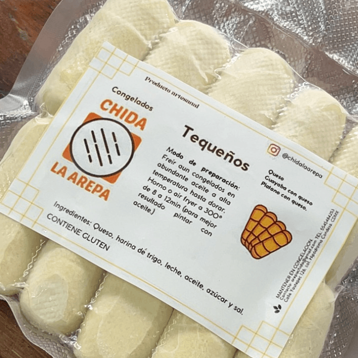Tequeños de platano y queso 10uni(conge)