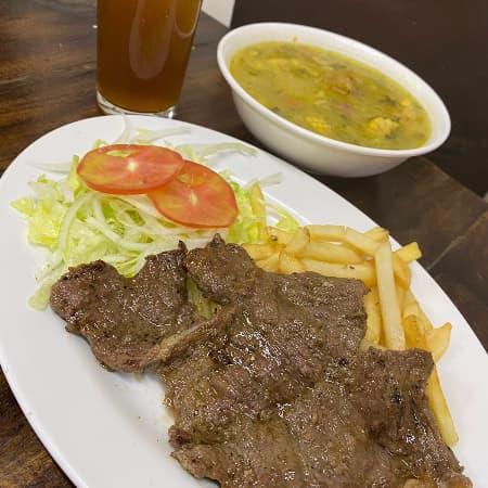 Menu Infantil Carne Asada (125 Gr)