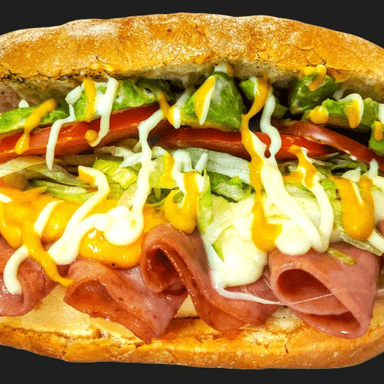 MEGA TORTA DE JAMON CON QUESO