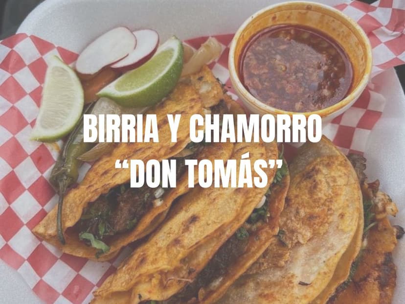 Birria y chamorros "Don Tomas"