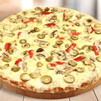 Pizza Francesa Vegetariana Familiar 8 Porciones