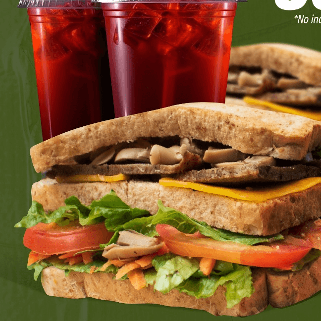 Sándwich Jamón Pavo