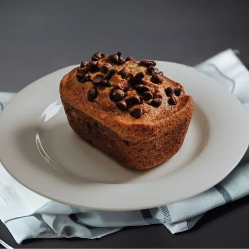 Pan de Plátano con Chispas