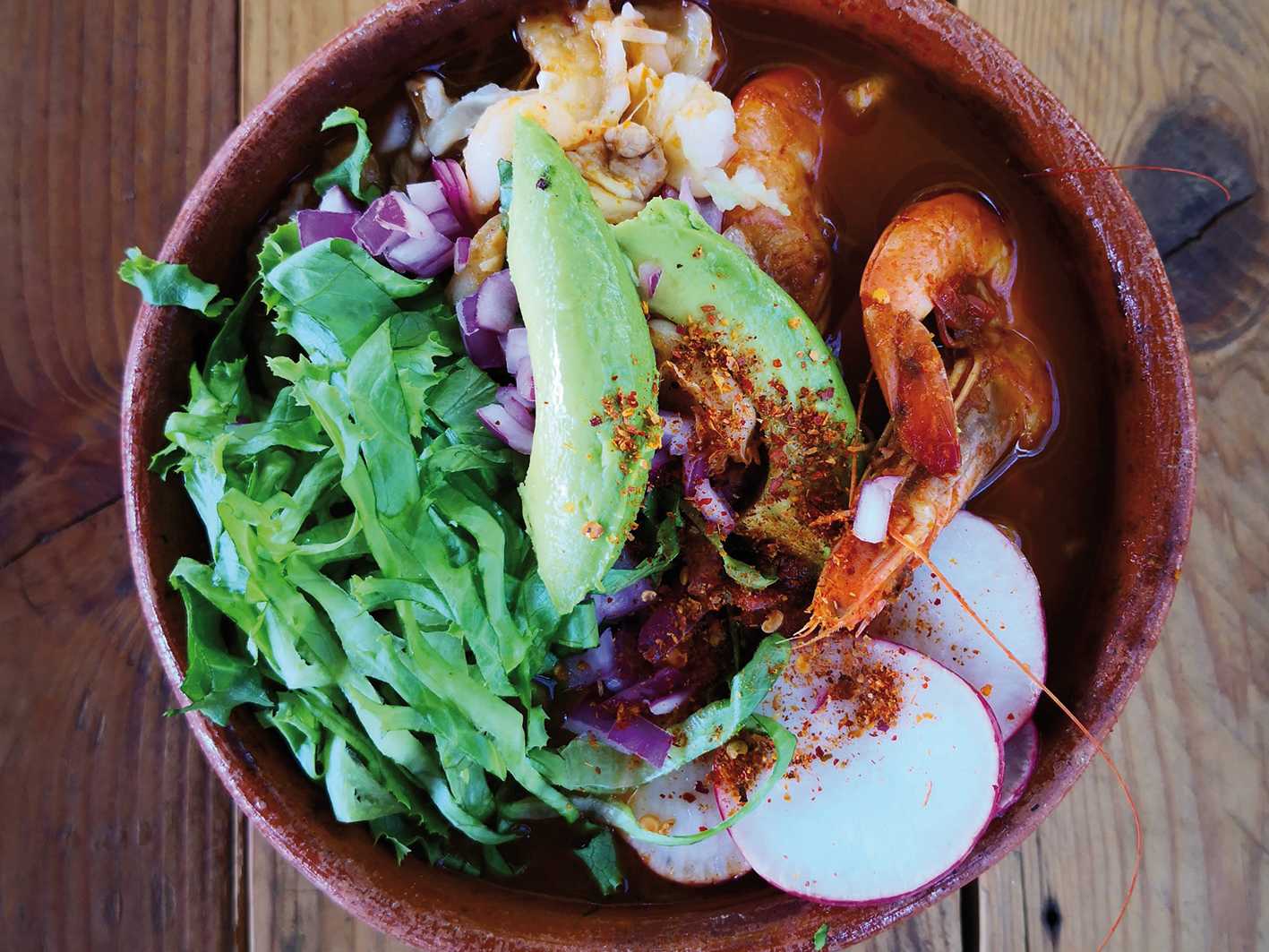 Pozole de Camarón (560 ml)