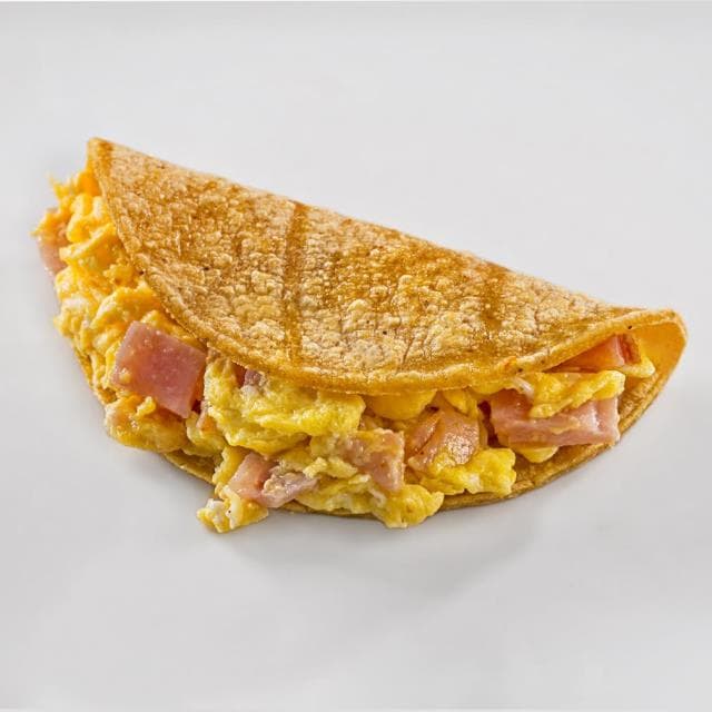 Taco de Huevo con Jamon