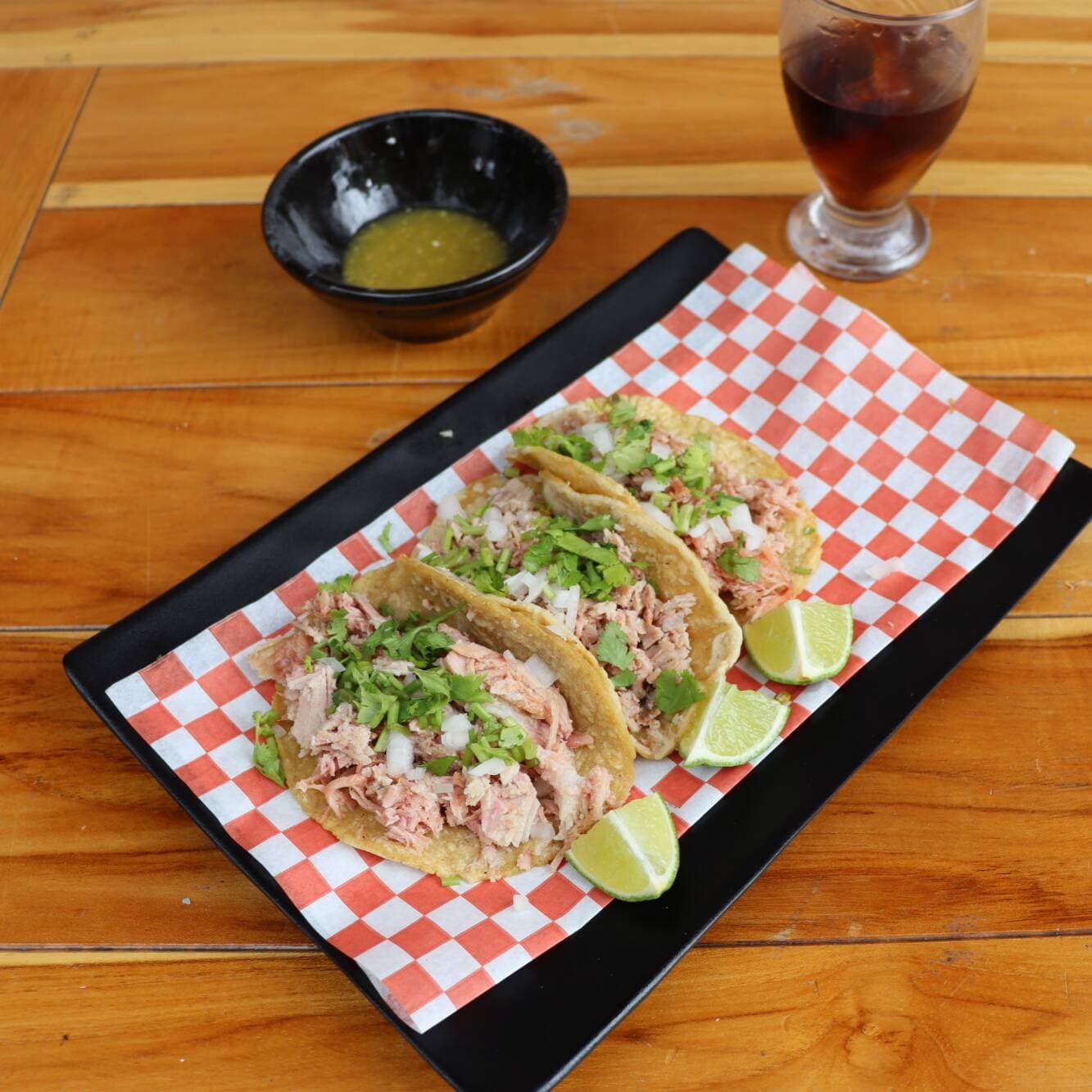 Combo 3 Tacos de Maciza con Coca