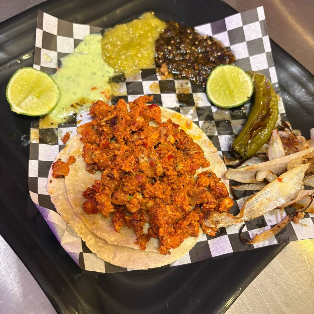 Taco de adobada