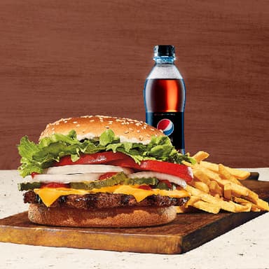 Combo Whopper® con Queso