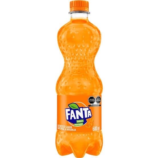 Fanta de naranja 600 ml
