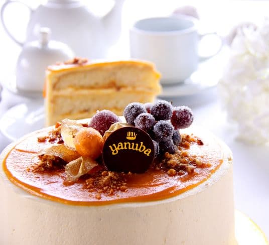 Porción Torta de Curuba