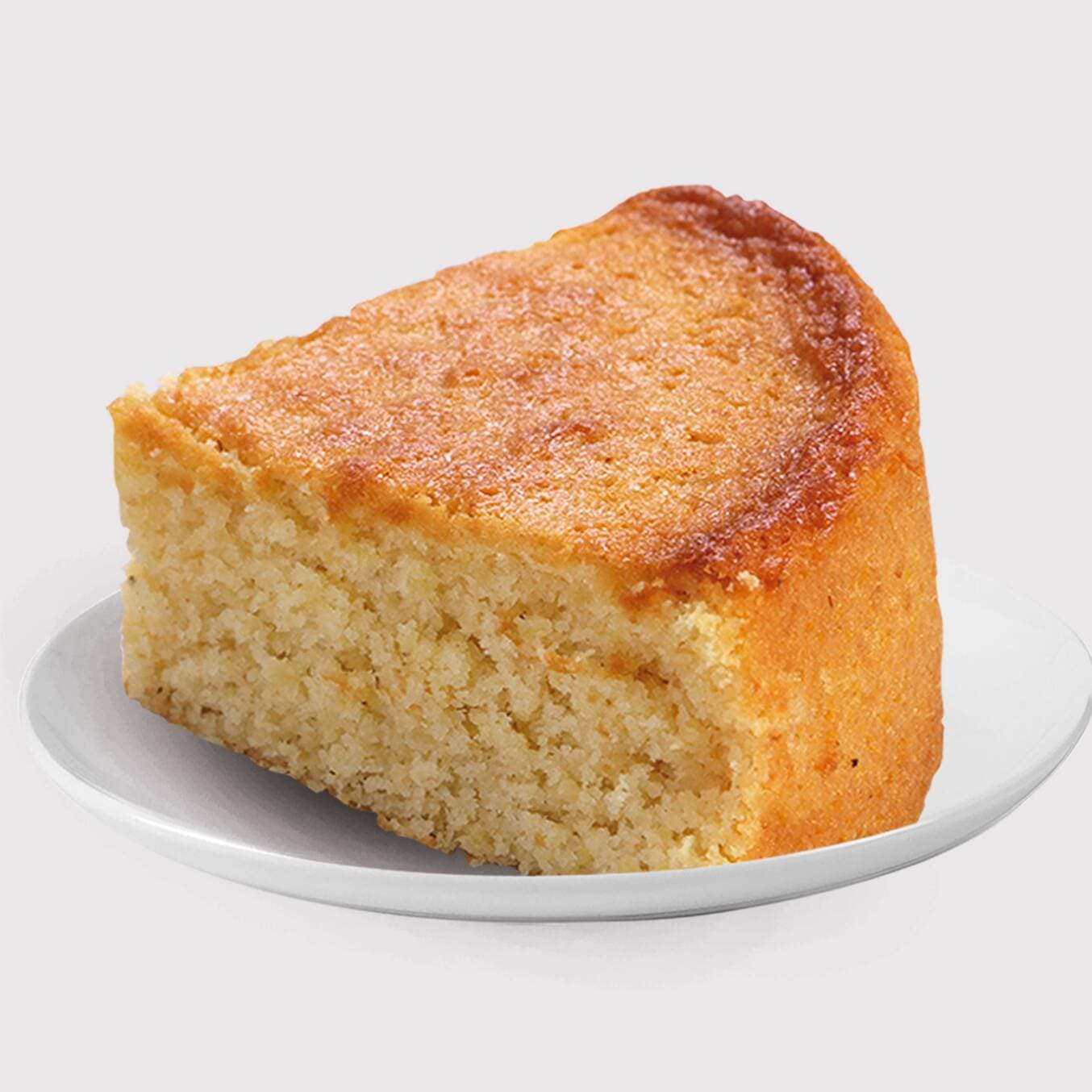 Torta de Elote Rebanada