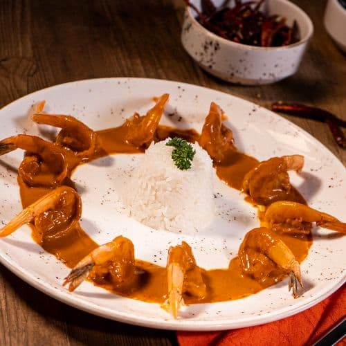 Camarones a la diabla