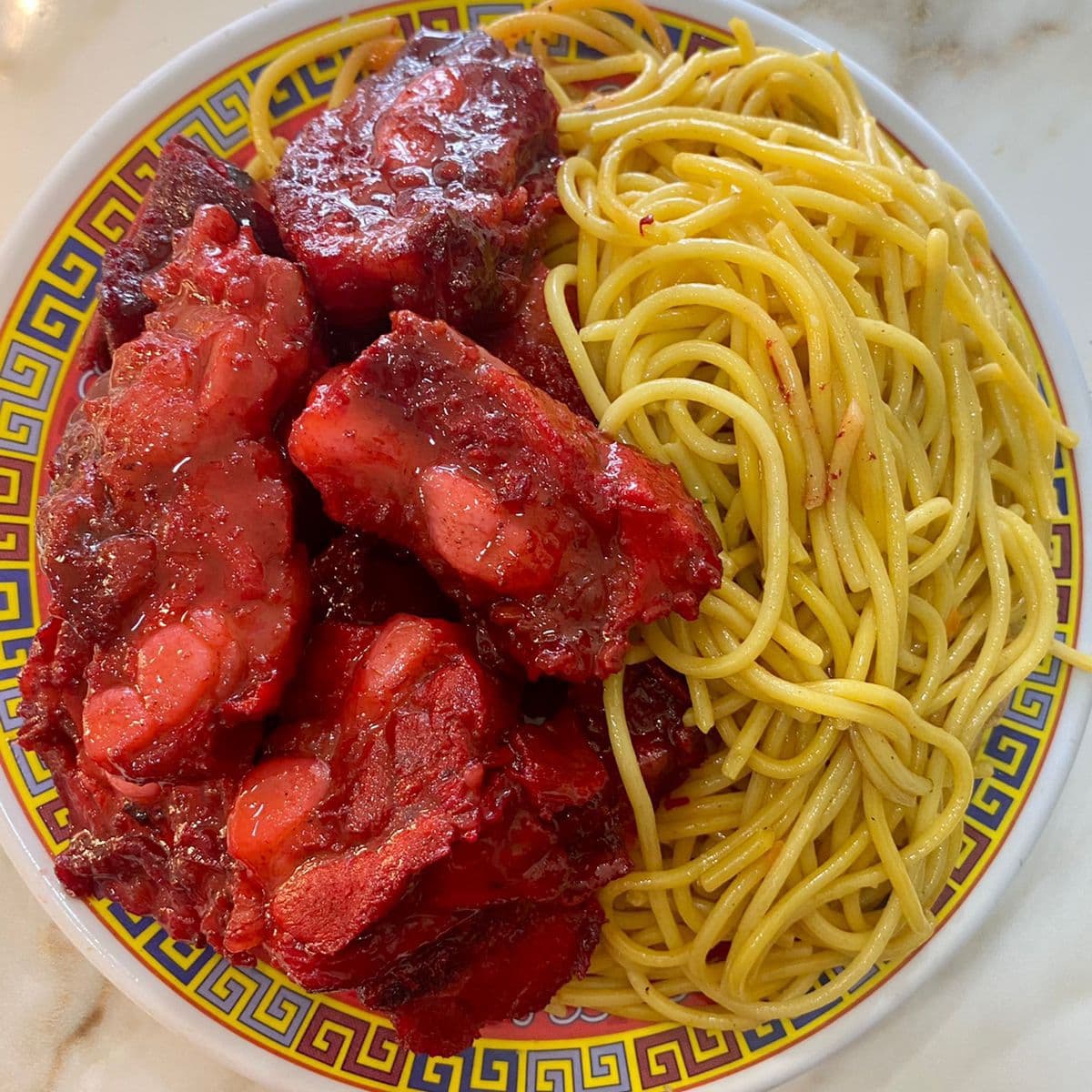 Costillas de cerdo agridulce 8pz 甜酸排骨🔥