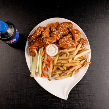 Combo 18 Boneless And Fries + French Fries Beef
