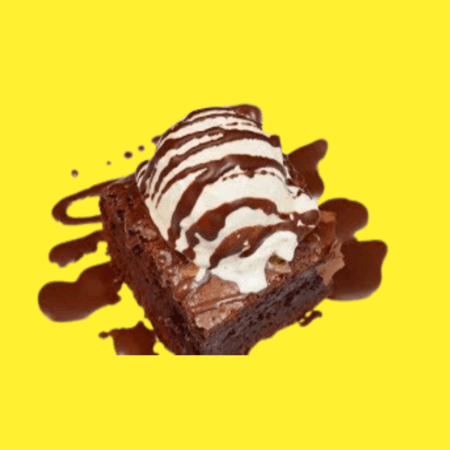 Brownie con Helado