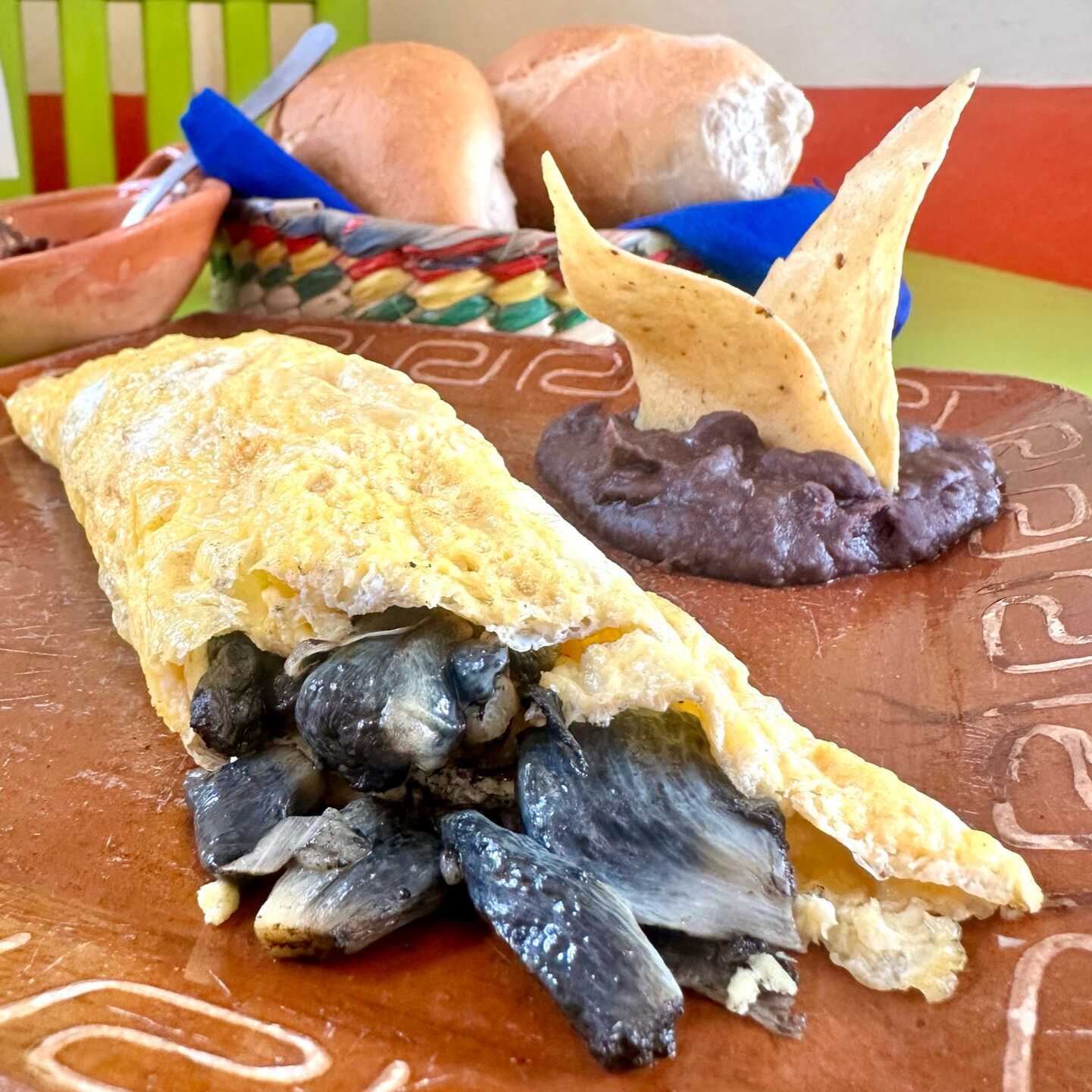 Omelette de Huitlacoche