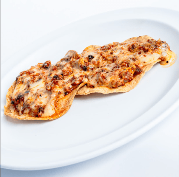 VOLCAN CON CHORIZO (2)PZA 180grs