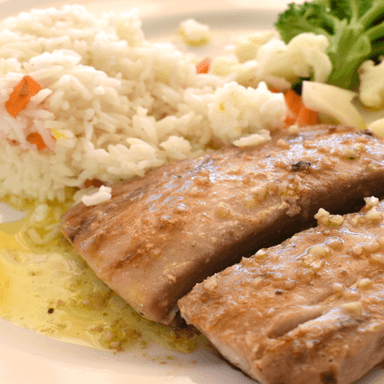 Filete Al Mojo de Ajo