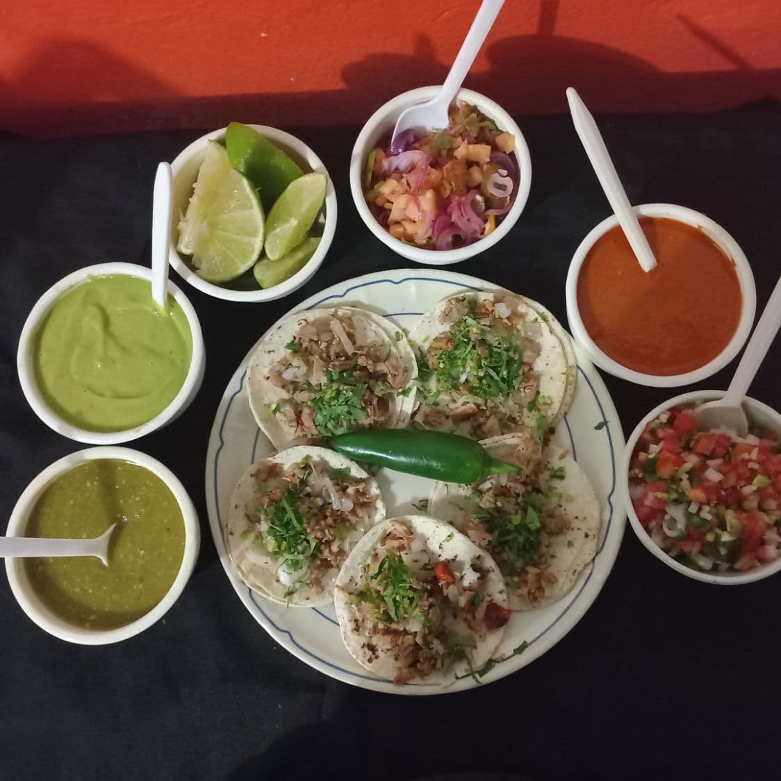 Taco de tasajo