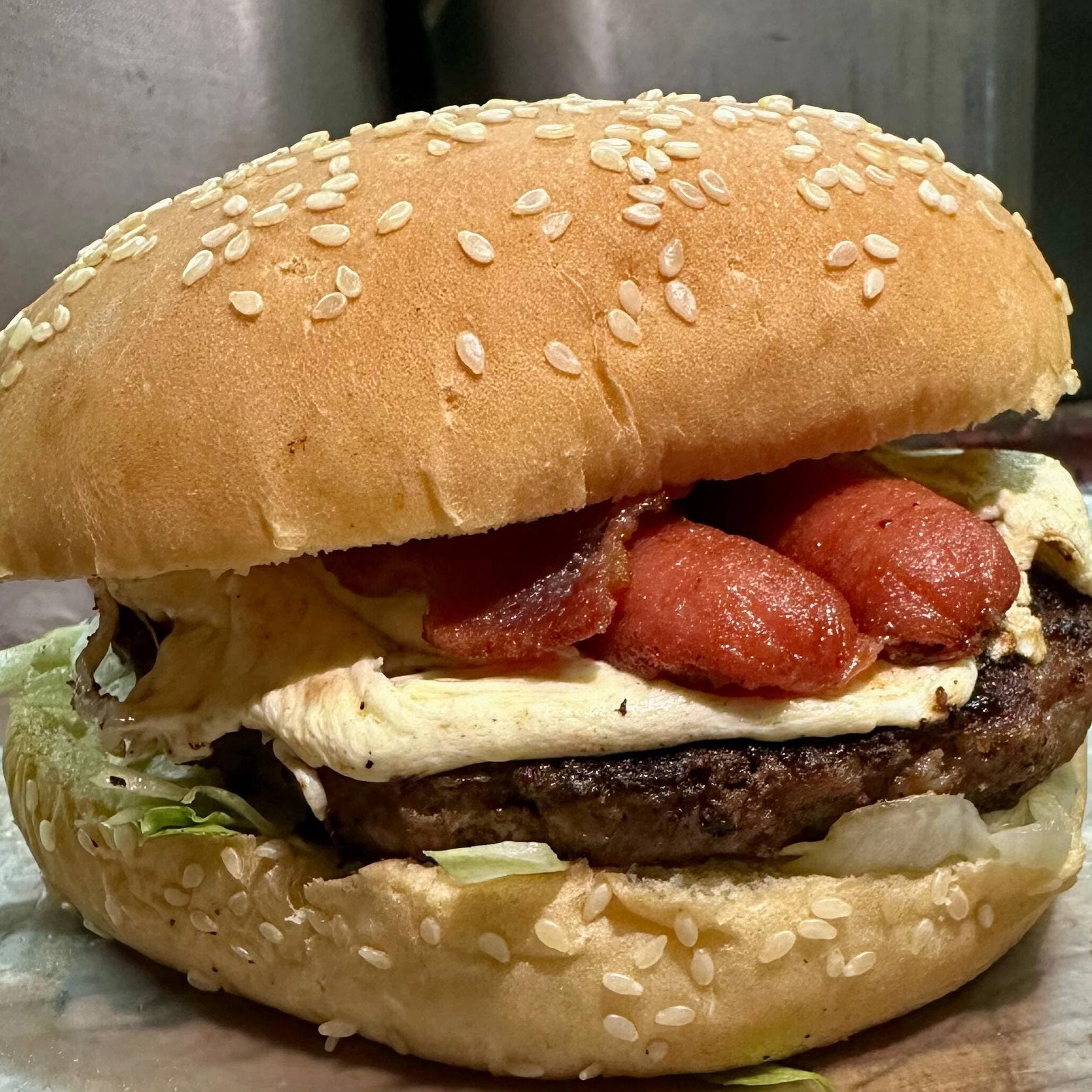 Hamburguesa de Queso de Hebra